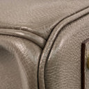 Hermès Grey Epsom Calfskin Gold Plated Metal Birkin 30 Stamp C Handbag C, photo 8