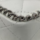 Chanel White Lambskin Chain Around Chain Shoulder, photo 8