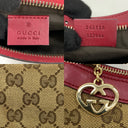 Gucci Red GG Heart GG Charm One Shoulder Pouch, photo 9