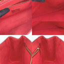 Louis Vuitton Red Leather Empreinte Saint Germain PM Shoulder Bag