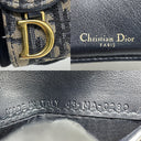 Dior SLG Oblique Saddle Trifold Compact Wallet