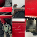 Saint Laurent Sac de Jour Croc Emboss Red, photo 9