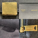 Céline Trapeze Medium Smooth Leather/suede Black Old Logo