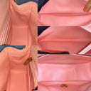 Chanel Pink Lambskin Coco Crush 17Cm Mini Square GHW