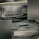 Balenciaga Black Leather Le City Small Shoulder