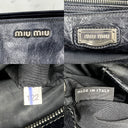 Miu Miu Black Leather Tote, photo 9