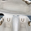 Dior White Cannage D-joy 3 Way Micro GHW 10Ma*0294 Shoulder Bag