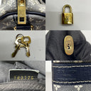 Louis Vuitton Grey Canvas Monomini Idylle Speedy 30 Bandoulière With Lock and Keys, photo 9