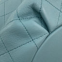 Chanel Light Blue Lambskin CC Drawstrings Chain Shoulder, photo 9