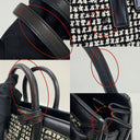 Saint Laurent Sac de Jour Nano Tweed Black/Ivory With Lock and Keys, photo 10