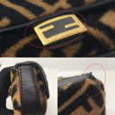Fendi SLG 7Ar844 Nano Baguette Chain Sheep Merinos