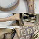 Fendi Beige Zucca Canvas Mini Boston Hand, photo 10