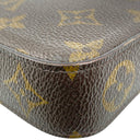 Louis Vuitton Brown Coated Canvas Monogram Félicie Pochette Crossbody