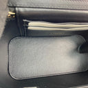 Chanel Black Lambskin Gold Tone Metal CC Chain Vanity Case CC