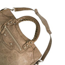Balenciaga Brown Goatskin Giant City