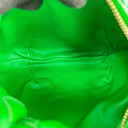Bottega Veneta Green Lambskin Intrecciato Mini Jodie Handbag