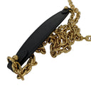 Louis Vuitton Black Epi Leather Twist Owl Shoulder