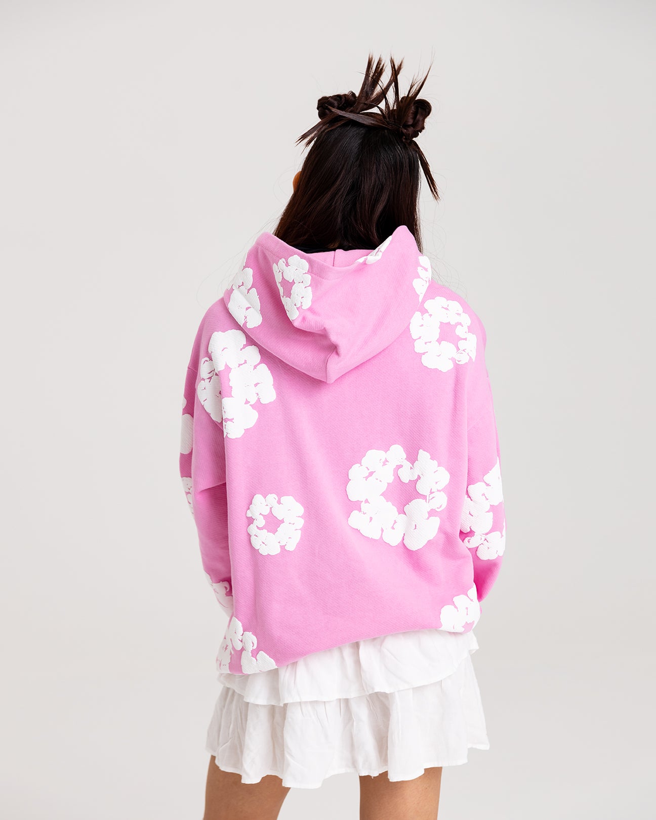 denim tearsピンクhoodie Hanorac Denim Tears Cotton Wreath Roz - True to Sole