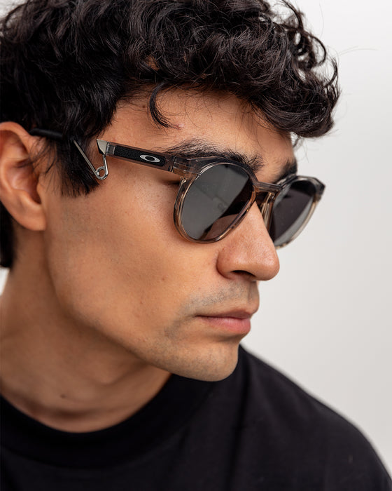 Oakley HSTN Metal Grey Ink/Sepia Injected Sunglasses