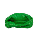 Bottega Veneta Green Lambskin Intrecciato Mini Jodie Handbag
