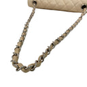 Chanel Beige Lambskin Single Flap Chain Shoulder, photo 12