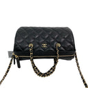 Chanel Black Caviar Skin Mini Boston, photo 12
