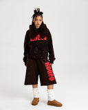 Travis Scott Cactus Jack x Sp5der Days Before Rodeo Hoodie Brown