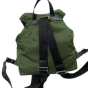 Prada Green Nylon Backpack Drawstring | Pre-Loved