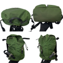 Prada Green Nylon Backpack Drawstring | Pre-Loved