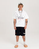 Pantaloni scurți Travis Scott Euro Summer Tour (Plasă)