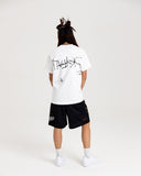 Pantaloni scurți Travis Scott Euro Summer Tour (Plasă)