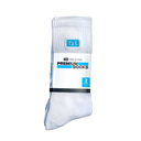 True to Sole Premium Socks (2 pairs) White