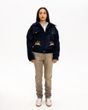 Rhude Woodland Hills Velvet Jacket Navy