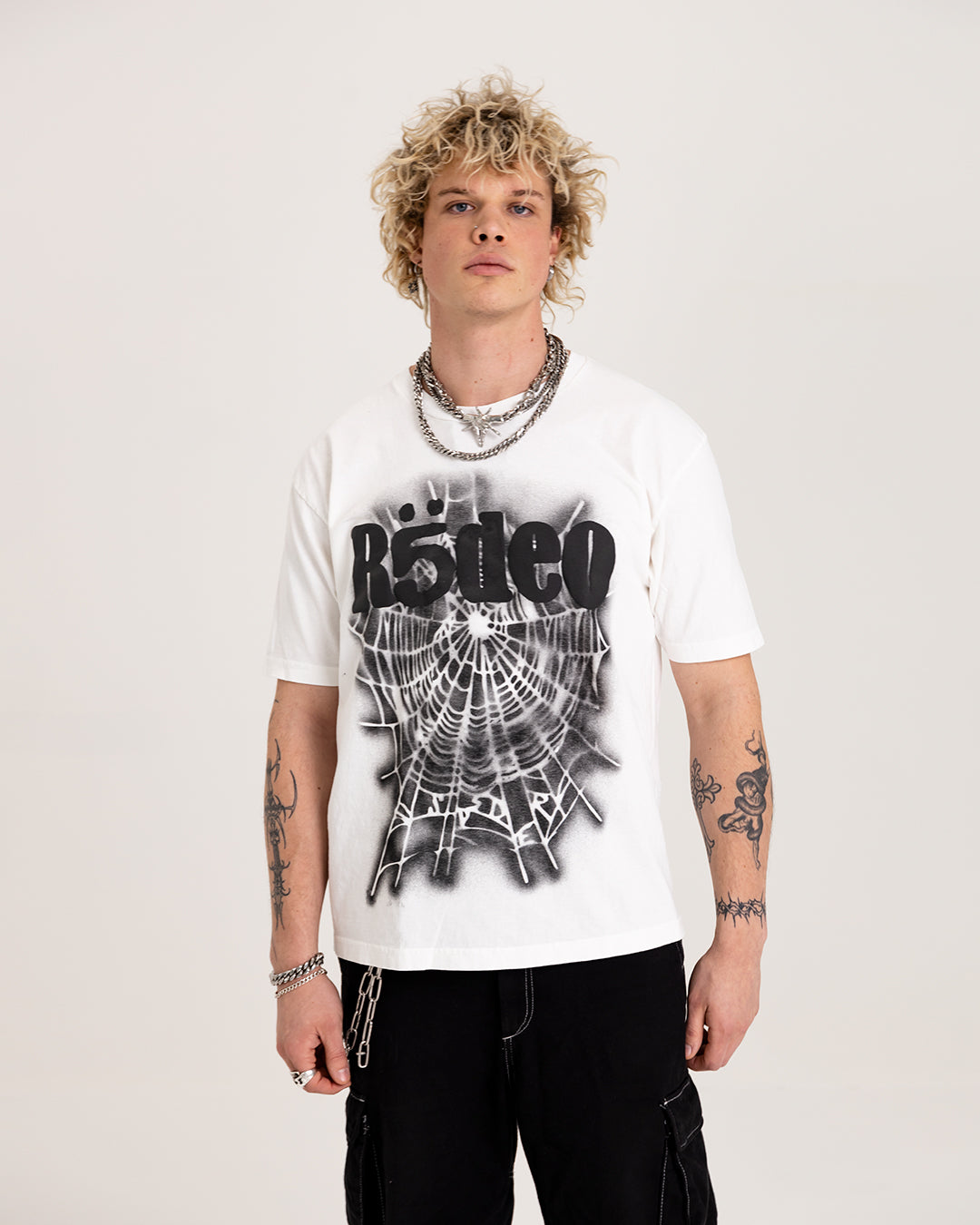Travis Scott Cactus Jack x Sp5der Days Before Rodeo III Tee White