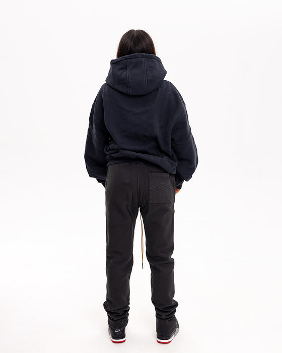 Rhude Bay of Angels Yacht Hoodie Vintage Black