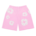 Denim Tears The Cotton Wreath Sweatshorts Powder Pink