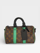 Louis Vuitton Keepall Bandoulière 25 - Macassar Canvas | Pre-Loved Luxury