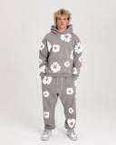 Set Denim Tears Coroană de Bumbac Gri