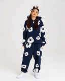 Denim Tears The Cotton Wreath Navy Sweatpants
