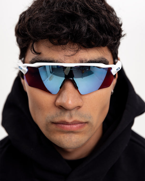 Oakley Radar EV Path Polished White Injected Mens Sunglasses