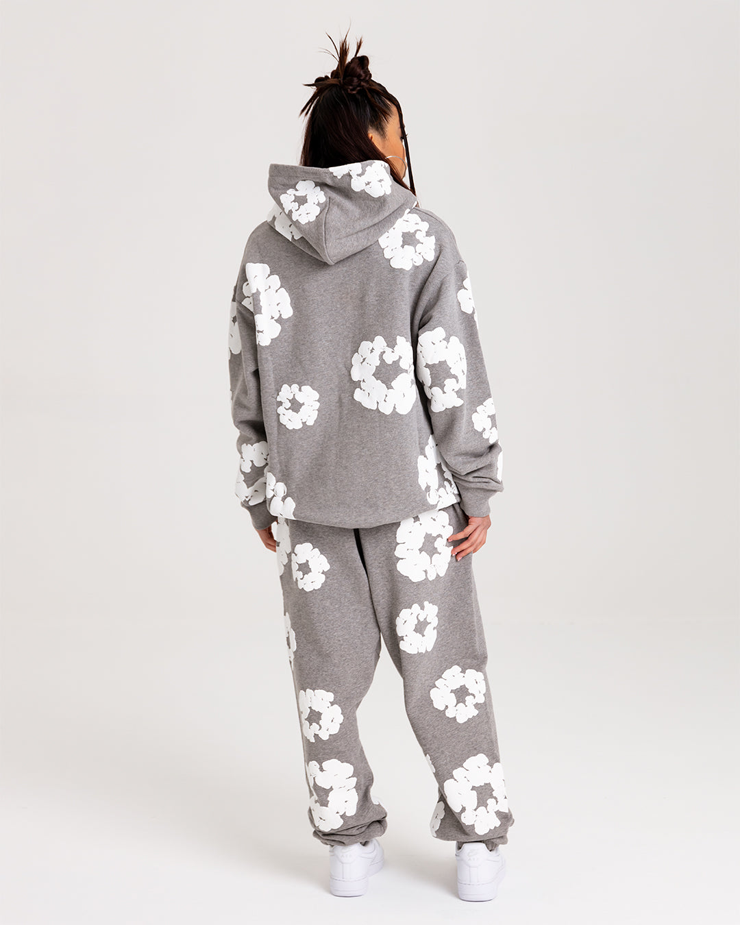 Denim Tears The Cotton Wreath Pantaloni de trening Gri - True to Sole