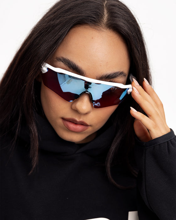 Oakley Radar EV Path Polished White Injected Mens Sunglasses