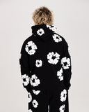 Pantaloni de trening Denim Tears The Cotton Wreath Negru