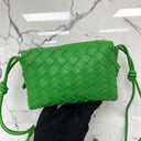 Bottega Veneta Green Camera Shoulder Bag RFID | Pre-Loved