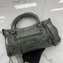 Balenciaga Green 103208 The First City 2Way with Mirror Shoulder Bag | Pre-Loved