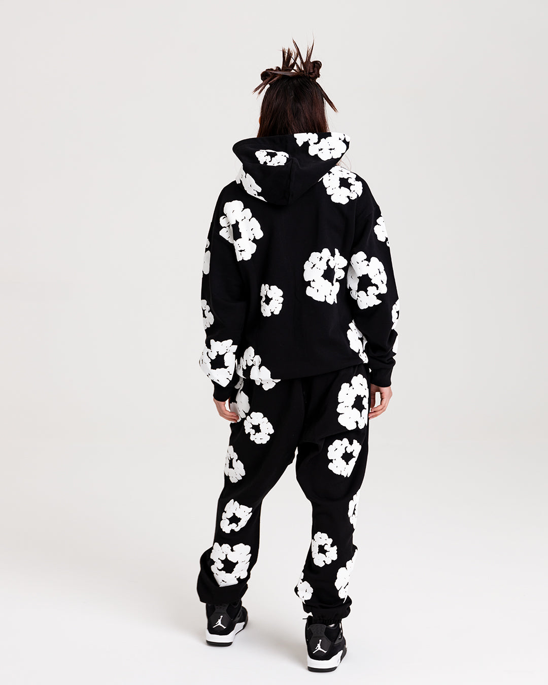 Denim Tears The Cotton Wreath Hanorac Negru - True to Sole