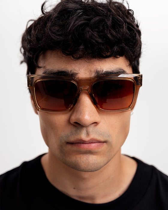 Oakley Enigma Ink DL Transparent Warm Brown Injected Sunglasses