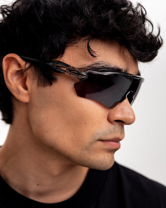 Oakley Radar EV Path Grey Ink Injected Mens Sunglasses