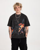 Tricou Travis Scott Utopia Circus Maximus Euro 2024 Tour S/S Negru