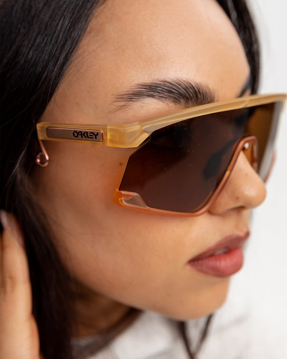 Oakley BXTR Metal Matte Trans Light Curry Injected Mens Sunglasses